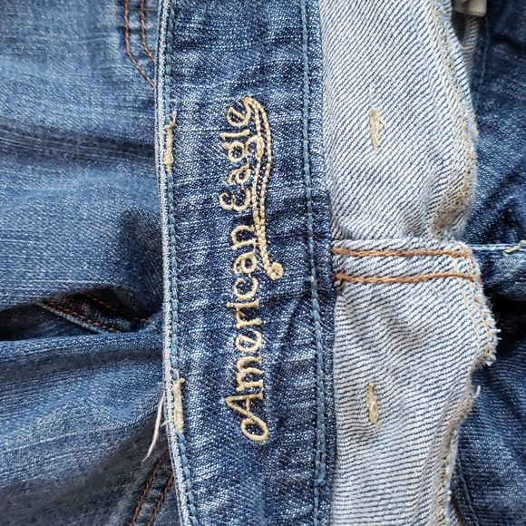 (0) American Eagle Outfitters Bootcut Denim Jeans Classic Vintage Look - Picture 3 of 11